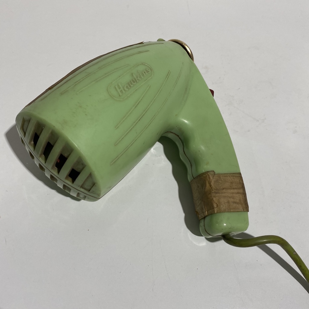 HAIR DRYER, 1950s Retro Lime Green - Hawkins